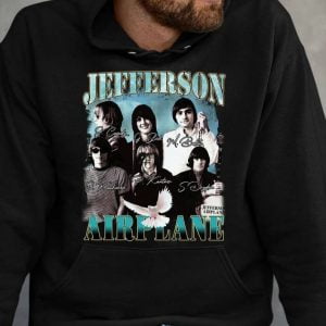 Jefferson Airplane Rock Band Signatures T Shirt For Men And Women