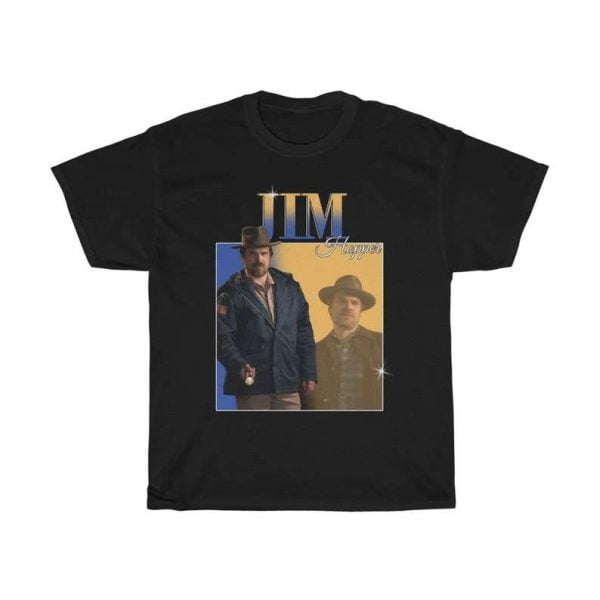 Jim Hopper Stranger Things Unisex T Shirt For Men And Women
