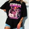 Kendrick Lamar Rapper Music Rap Lover Black T Shirt