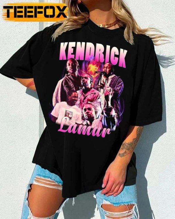 Kendrick Lamar Rapper Music Rap Lover Black T Shirt