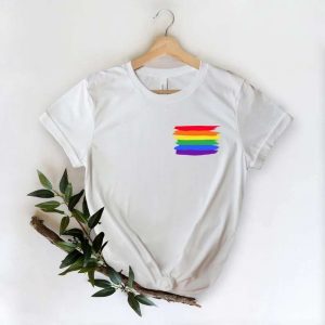 LGBT Pride Flag Bisexual Lesbian Rainbow Gay Pride T Shirt