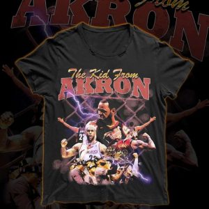 Lebron James NBA Basketball Player Cleveland Cavaliers T Shirt