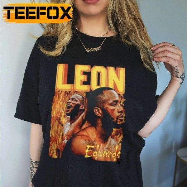 Leon Edwards Fighter Boxing Retro Unisex T Shirt