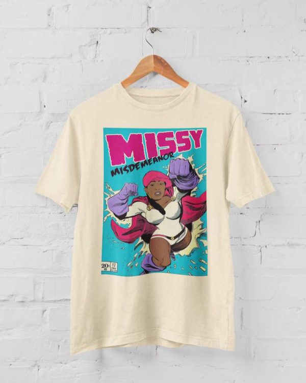 Missy Elliott Rapper Inspired Comic Book Unisex T Shirt