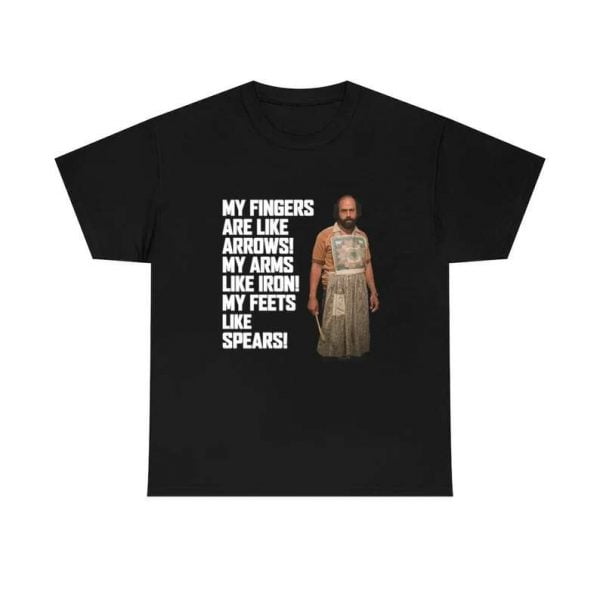 My Hands Like Arrows My Arms Like Iron And My Feet Like Spears Stranger Things T Shirt