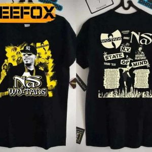 Nas Wu Tang State Of Mind Tour 2022 Unisex T Shirt
