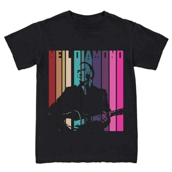 Neil Diamond Singer Retro Style T Shirt