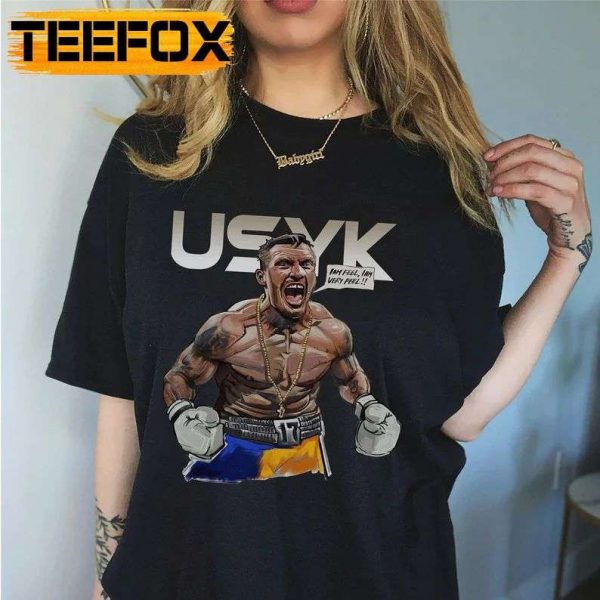 Oleksandr Usyk Boxing Unisex T Shirt