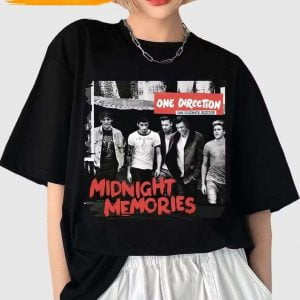 One Direction Midnight Memories Music Band T Shirt