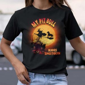 Pit Bull Halloween Dog Lover Unisex T Shirt