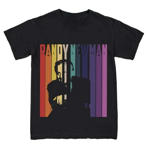 Randy Newman Retro Style Singer T Shirt For Men And Women
