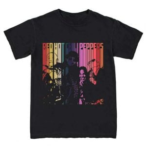 Red Hot Chili Peppers Retro Style Rock Band T Shirt For Men And Women