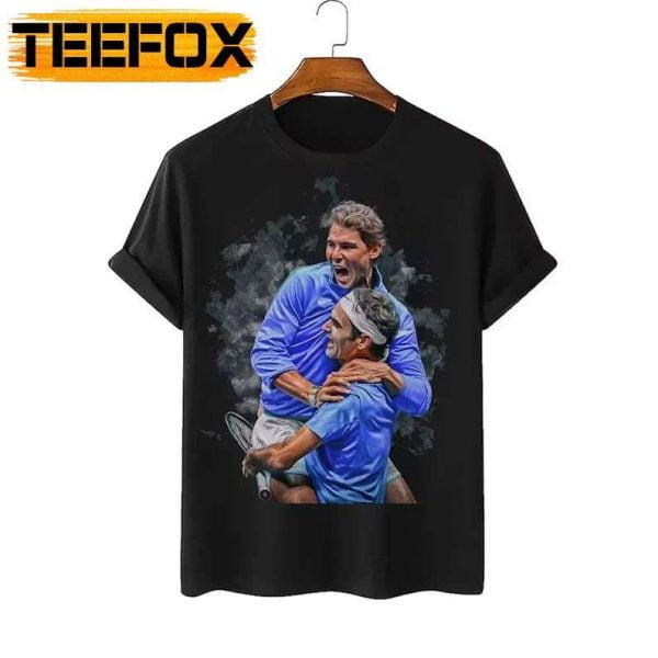 Roger Federer and Rafael Nadal Tenis T Shirt