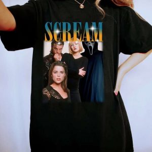 Scream Movie Characters Unisex T Shirt