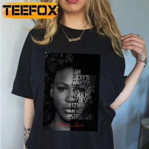 Serena Williams Greatest Female Athlete Unisex T Shirt