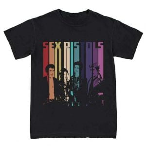 Sex PisTols Retro Style Rock Band T Shirt For Men And Women