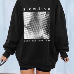Slowdive Rock Band Souvlaki Tour 1994 Unisex T Shirt
