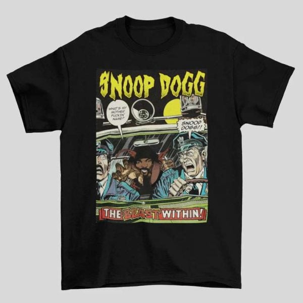 Snoop Dogg Rapper Inspired Comic Book T Shirt