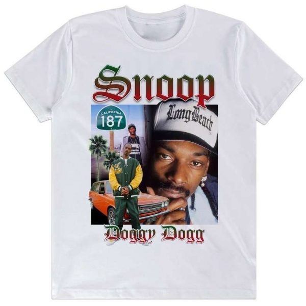 Snoop Dogg Rapper The King Of Rap T Shirt