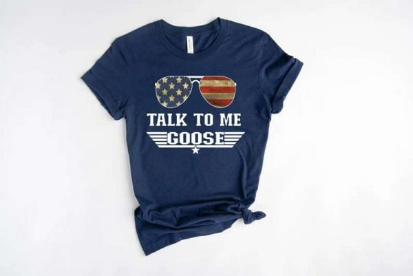 Talk To Me Goose Top Gun Tom Cruise Unisex T Shirt