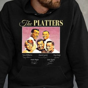 The Platters Band Signatures T Shirt For Men And Women