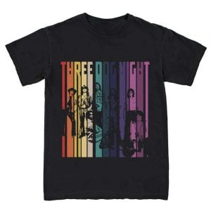 Three Dog Night Retro Style Rock Band T Shirt For Men And Women