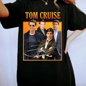 Tom Cruise Film Actor Graphic T Shirt For Fans