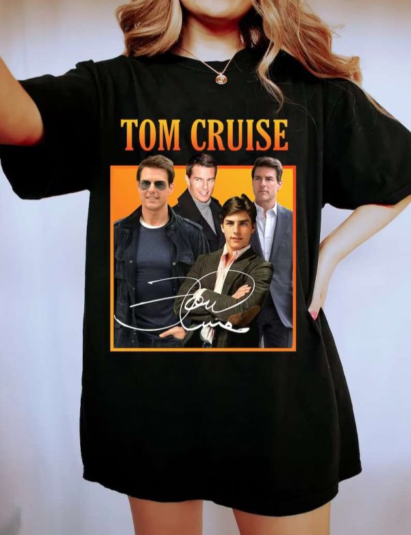 Tom Cruise Film Actor Graphic T Shirt For Fans
