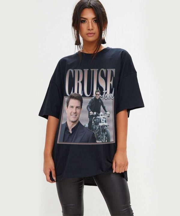 Tom Cruise Movie Actor Top Gun Impossible Unisex T Shirt
