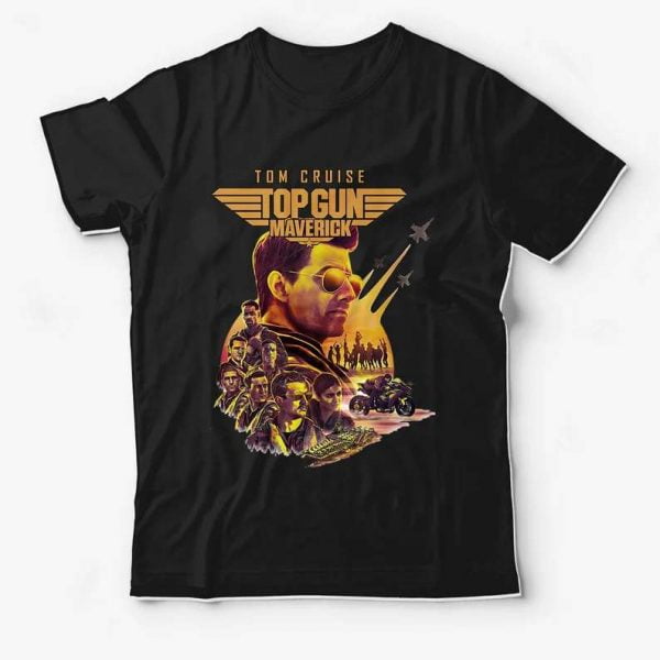 Tom Cruise Top Gun Maverick Characters Unisex T Shirt