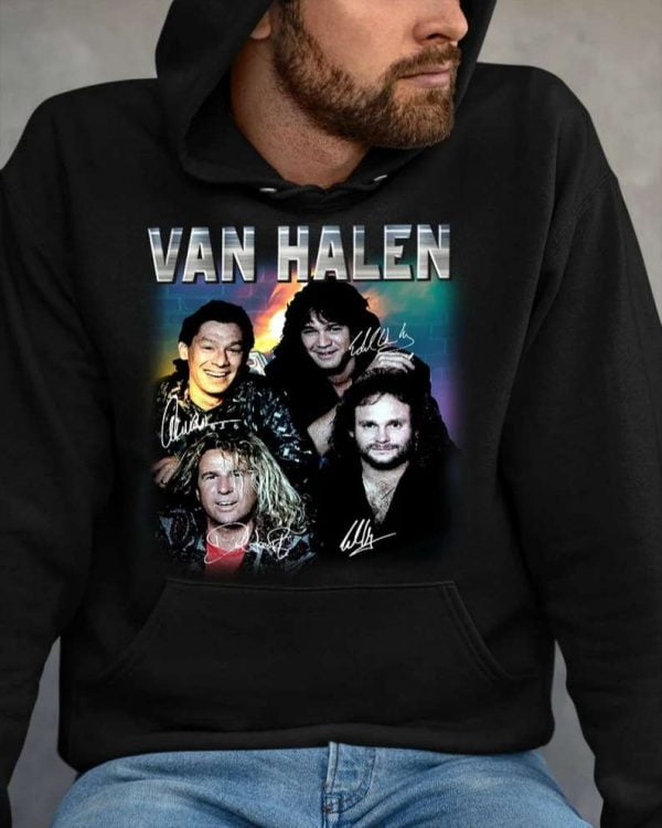 Van Halen Rock Band Retro Style Unisex T Shirt
