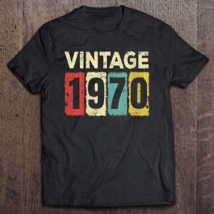 Vintage 1970 Birthday Unisex T Shirt