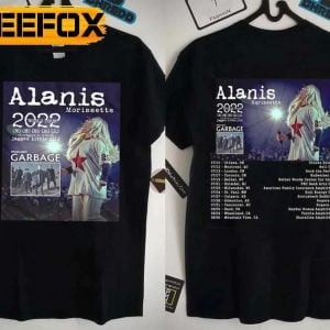 Alanis Morissette Jagged Little Pill Tour 2022 Unisex T Shirt