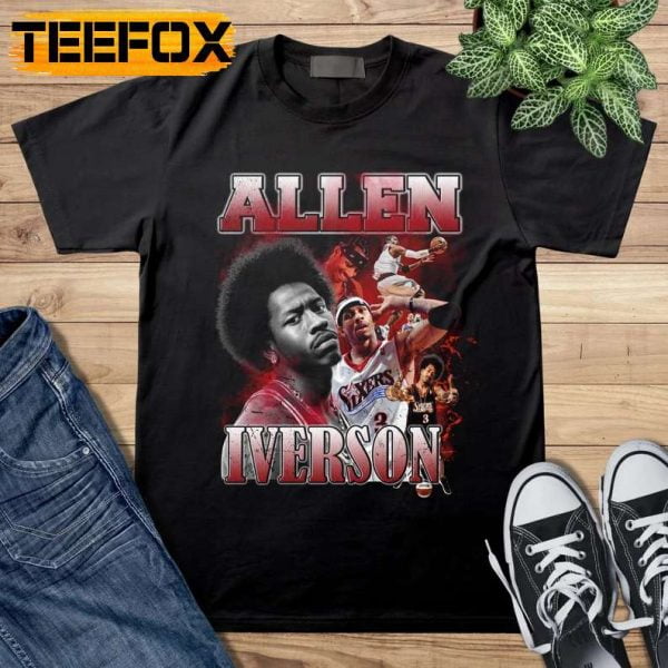 Allen Iverson The Answer Sixers NBA Lover Unisex T Shirt