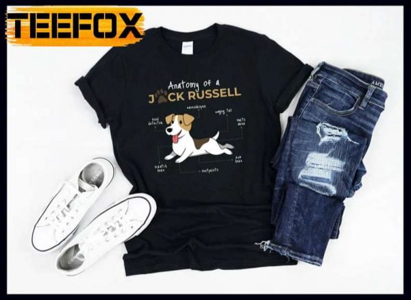 Anatomy Of A Jack Russell Terrier Funny Dog Unisex T Shirt