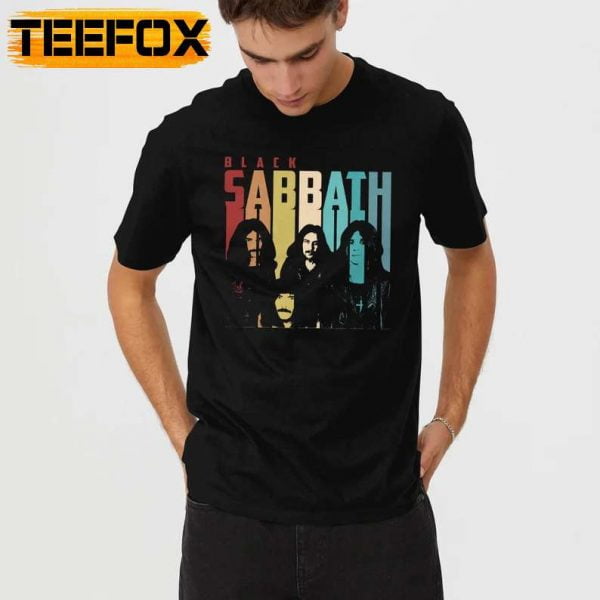 Black Sabbath Band Vintage Retro T Shirt