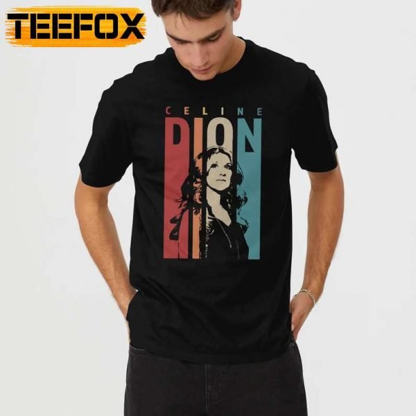 Celine Dion Music Singer Vintage Retro T Shirt