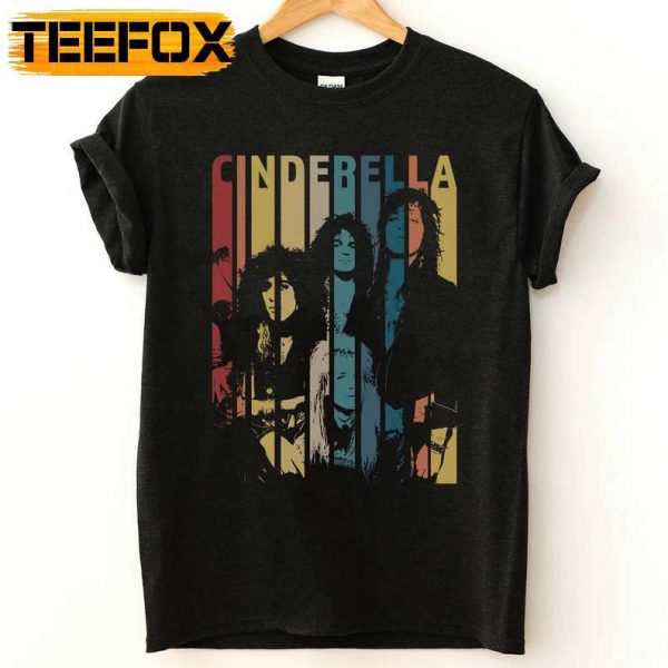 Cinderella Band Vintage Retro T Shirt