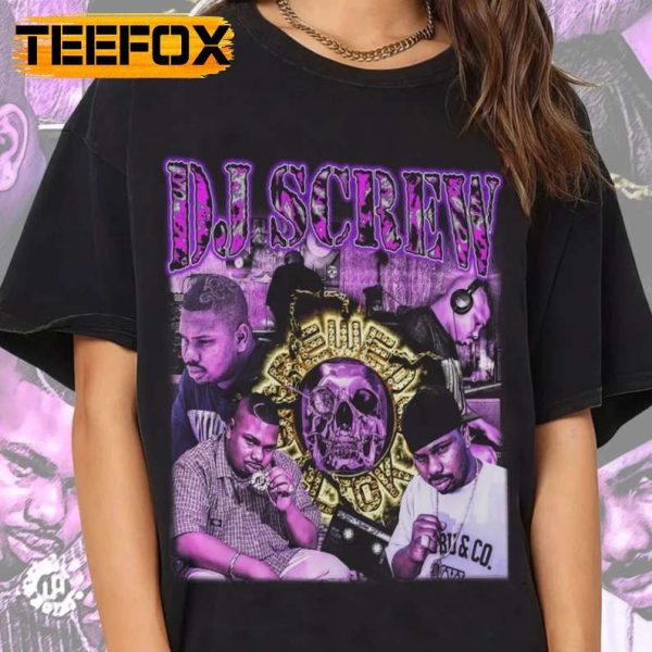 DJ Screw Inspired Vintage Retro Unisex T Shirt