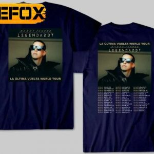 Daddy Yankee Legendaddy La Ultime Vuelta World Tour T Shirt 2