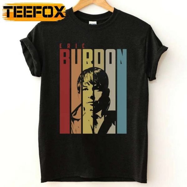 Eric Burdon Music Singer Retro Style T Shirt