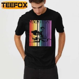Jack Johnson Music Singer Vintage Retro T Shirt