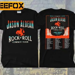 Jason Aldean Rock N Roll Cowboy Tour 2022 T Shirt