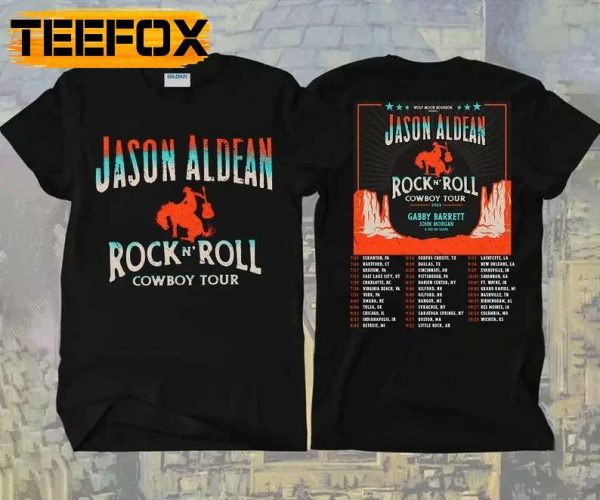 Jason Aldean Rock N Roll Cowboy Tour 2022 T Shirt