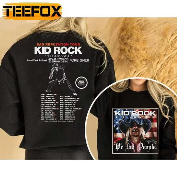 Kid Rock Singer Tour Music Unisex T Shirt