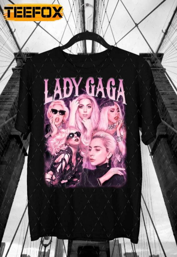 Lady Gaga Singer Inspired Vintage Unisex T Shirt