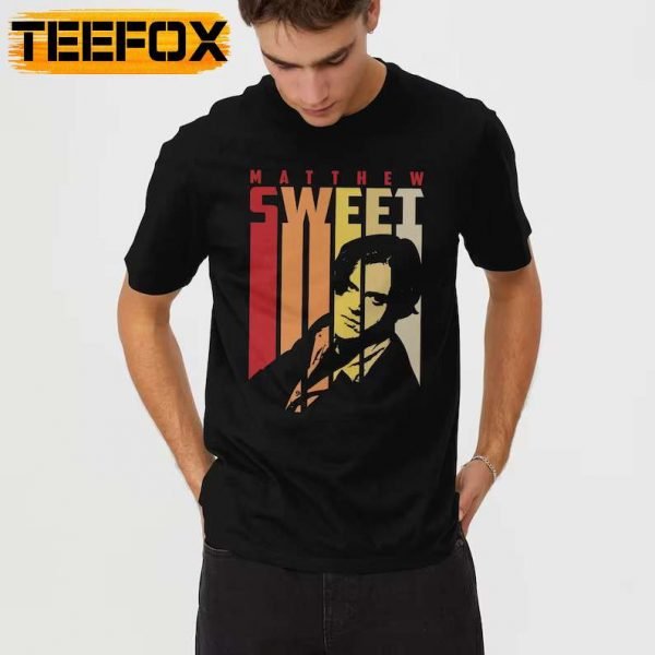 Matthew Sweet Singer Vintage Retro T Shirt