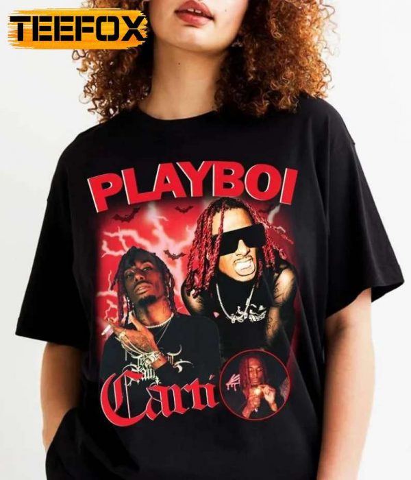 Playboi Carti Rapper Inspired Vintage Unisex T Shirt
