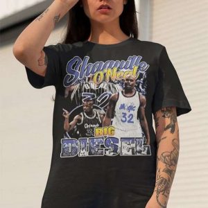Shaquille O'neal NBA Vintage Basketball Unisex T Shirt