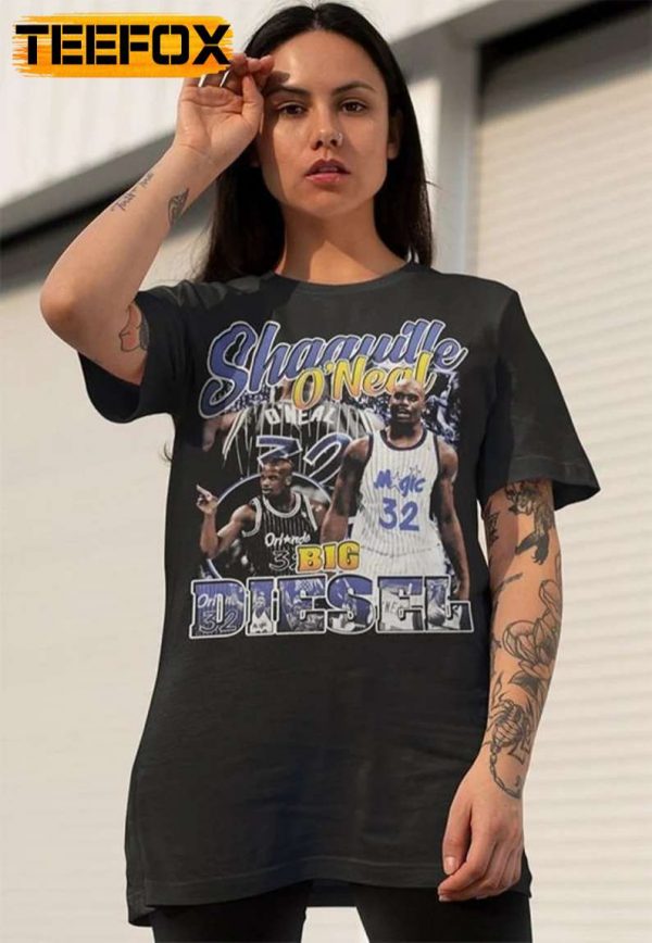 Shaquille O'neal NBA Vintage Basketball Unisex T Shirt